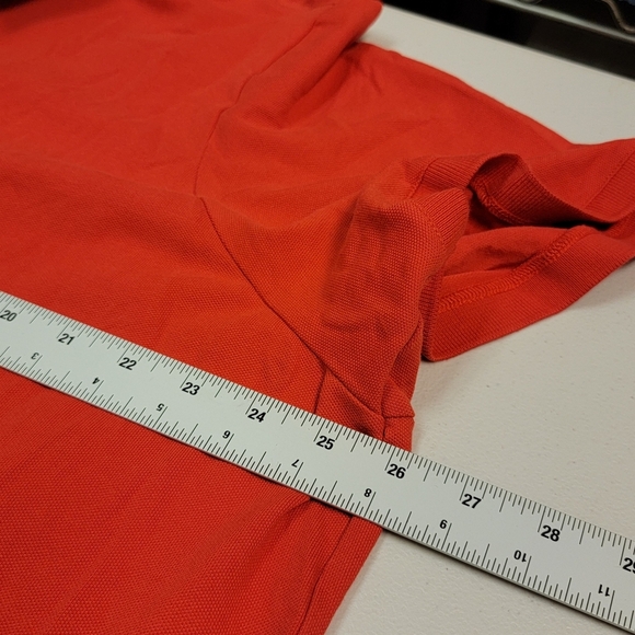 Lands' End Red and Blue Polo Shirt - Picture 5 of 6